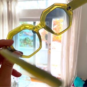 Ryan Simkhai Green Sunglasses